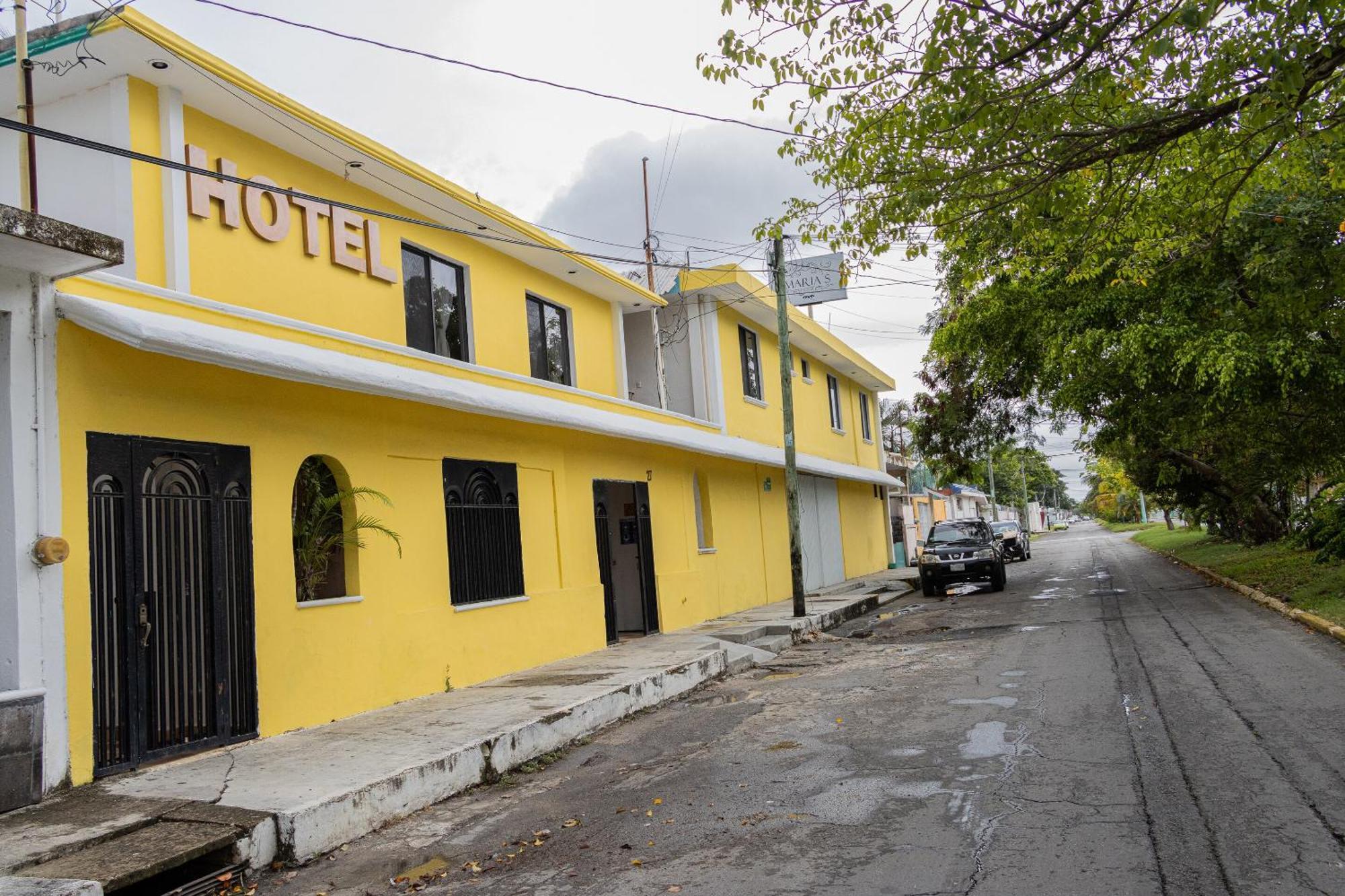 Oyo Hotel Marias,Aeropuerto Internacional De Четумаль Экстерьер фото